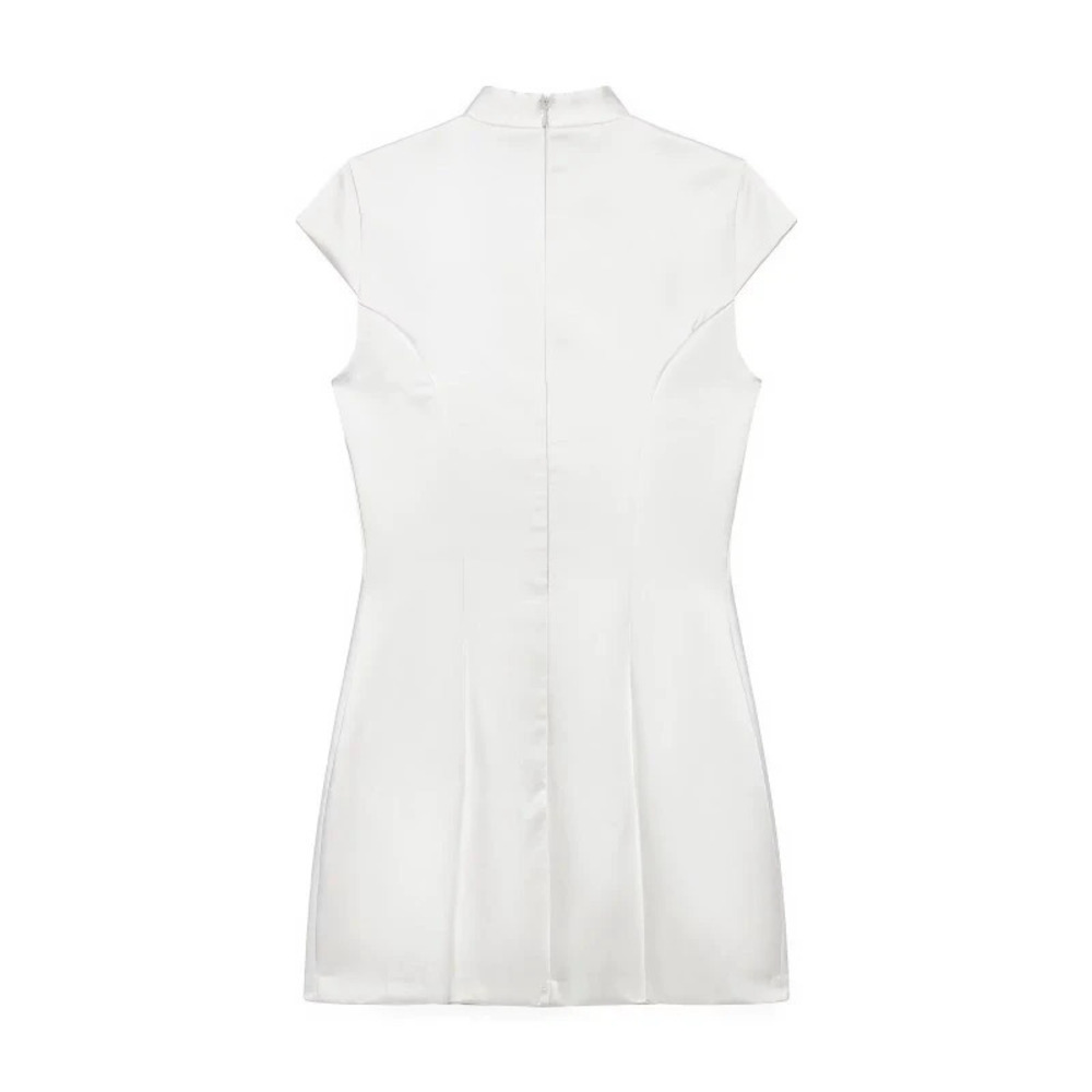 ZARA Ba Feng New Solid Color High End Mini Dress